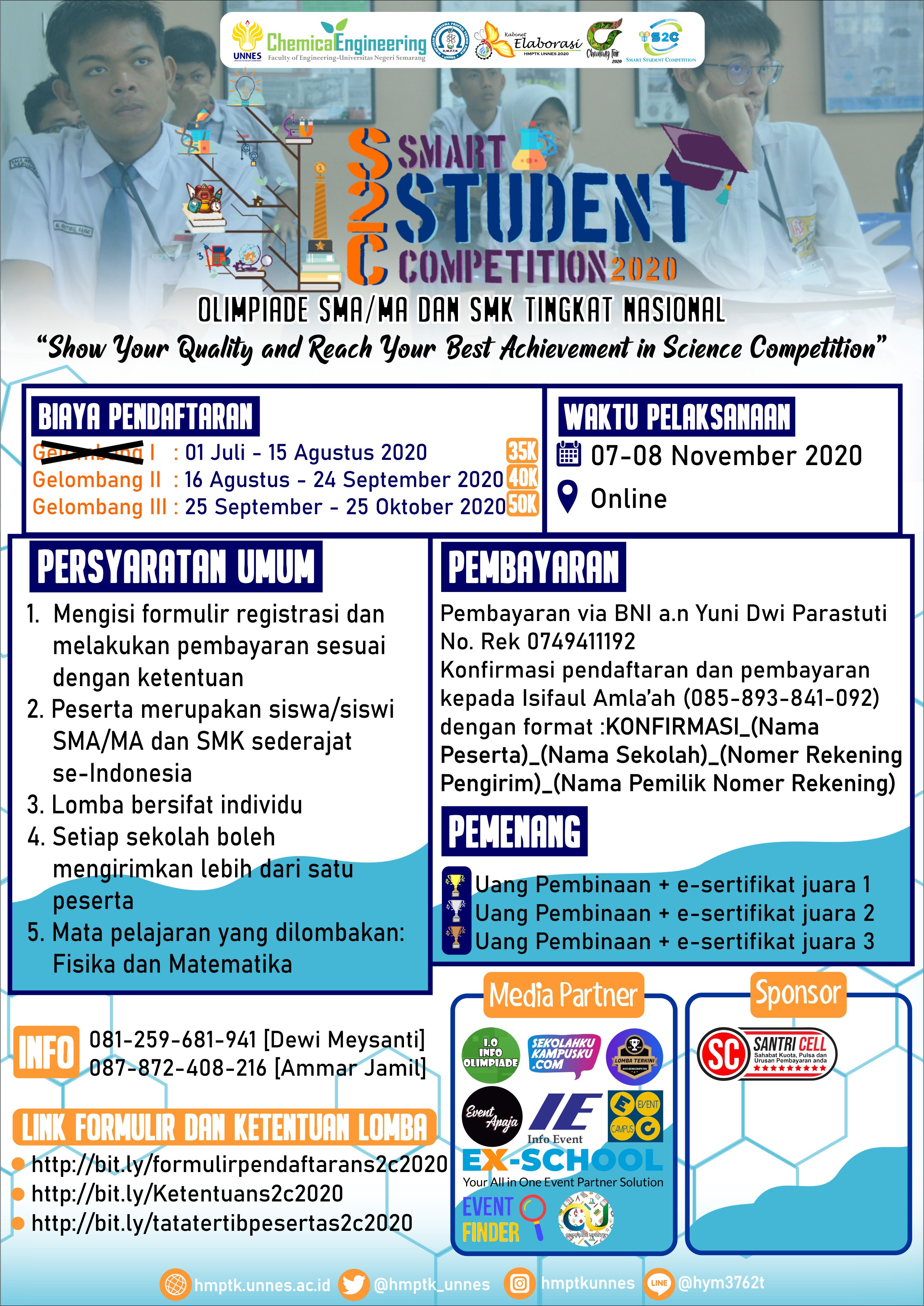 S2C (SMART STUDENT COMPETITION) ONLINE 2020